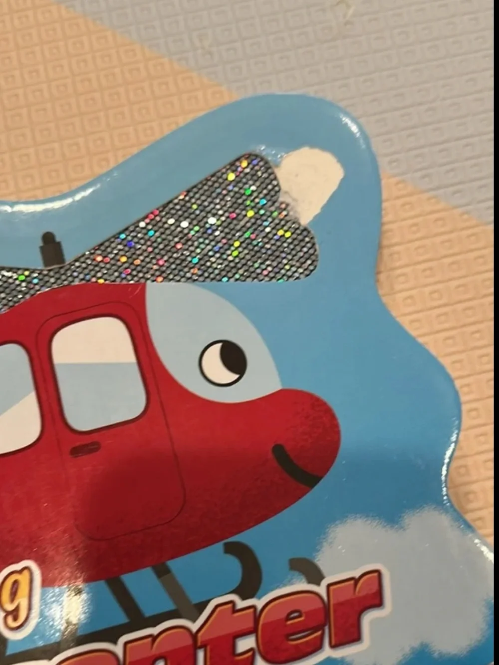 touch-and-feel board book High-Flying Helicopter